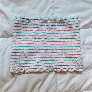 STRIPED TUBE TOP